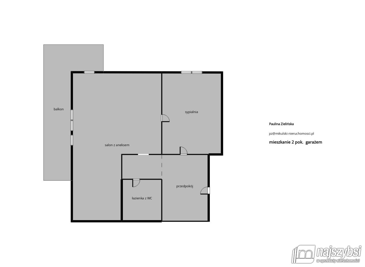 Kołobrzeg - 2 pok. z garażem i komórką lokatorską (14)