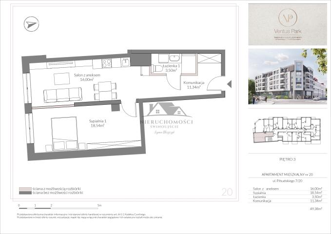 VENTUS PARK - apartament 2 pokojowy przy parku (3)