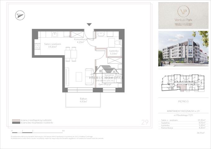 VENTUS PARK - 2 pokojowy apartament przy parku chopina (2)