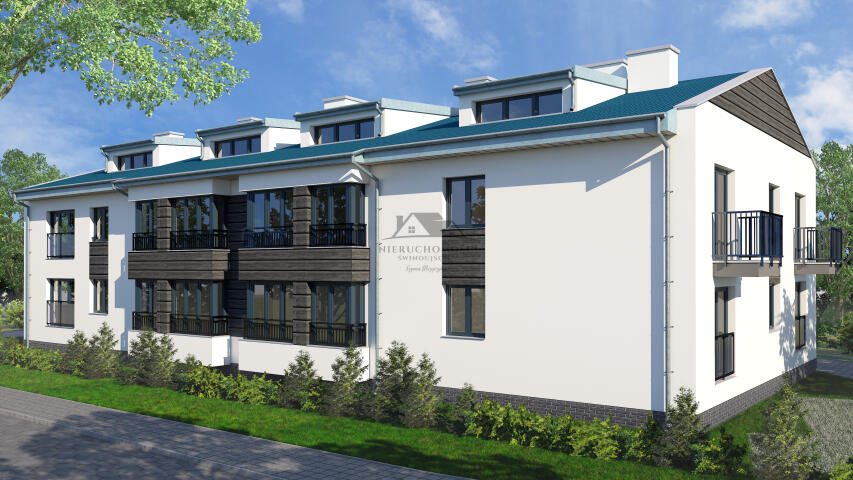 Nowe mieszkanie fińska 1b od dewelopera - 2 pokoje 37m2 1 piętro+strych (2)