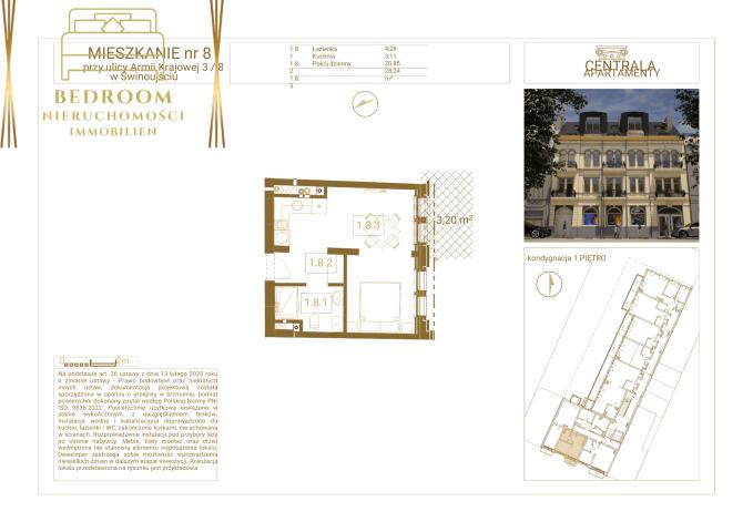 Kawalerka z widokiem na port w Świnoujściu - Centrala Apartments (10)