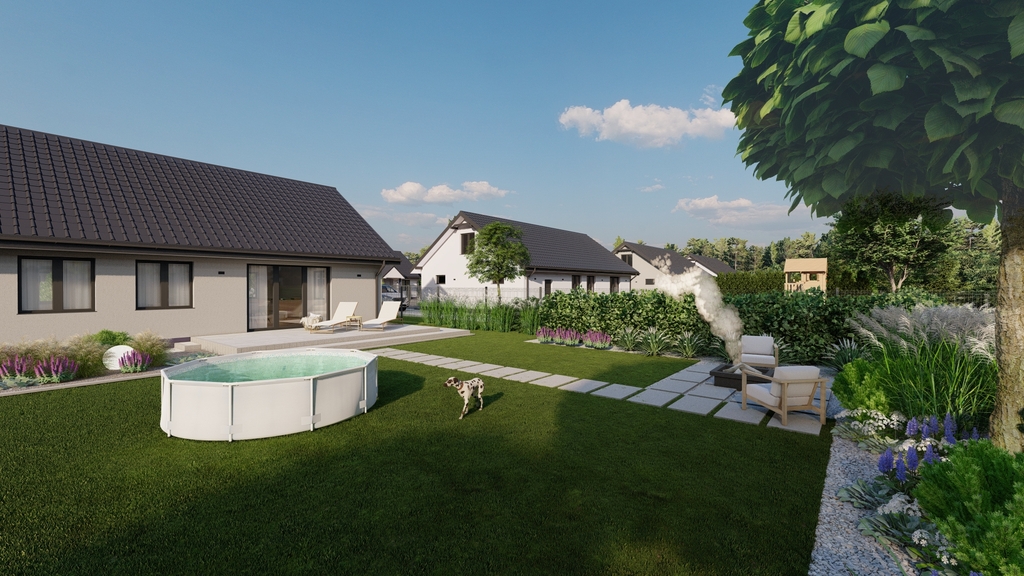 Dom w Kobylance - 1100m2 działki przy jeziorze (6)