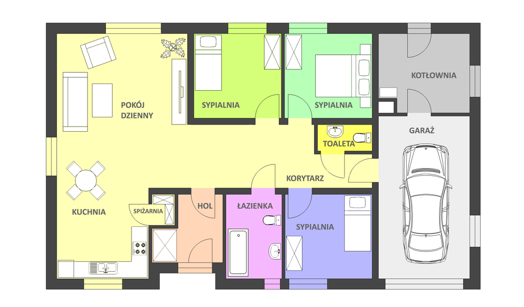 Dom w Kobylance - 1100m2 działki przy jeziorze (11)