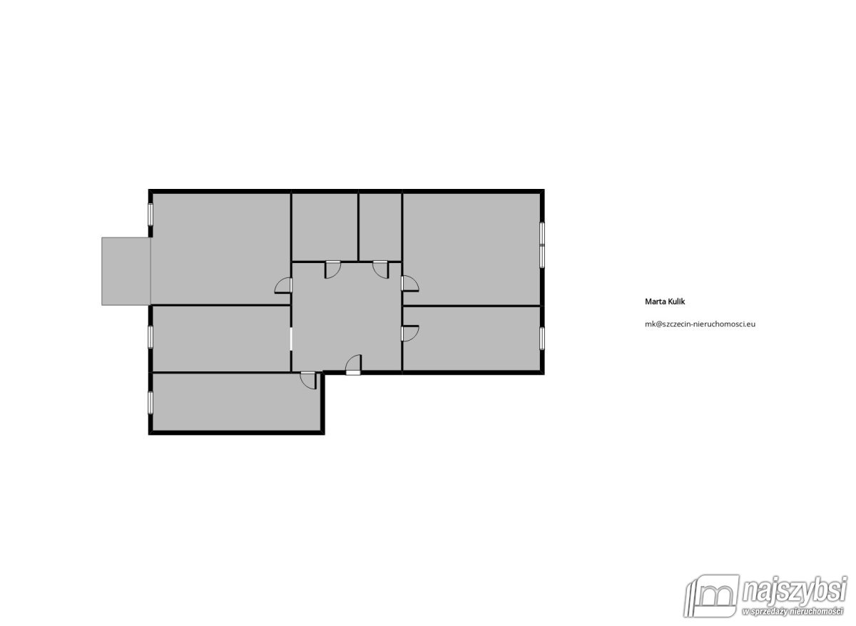 Łobez - Przestronne 4 pokoje z balkonem (15)