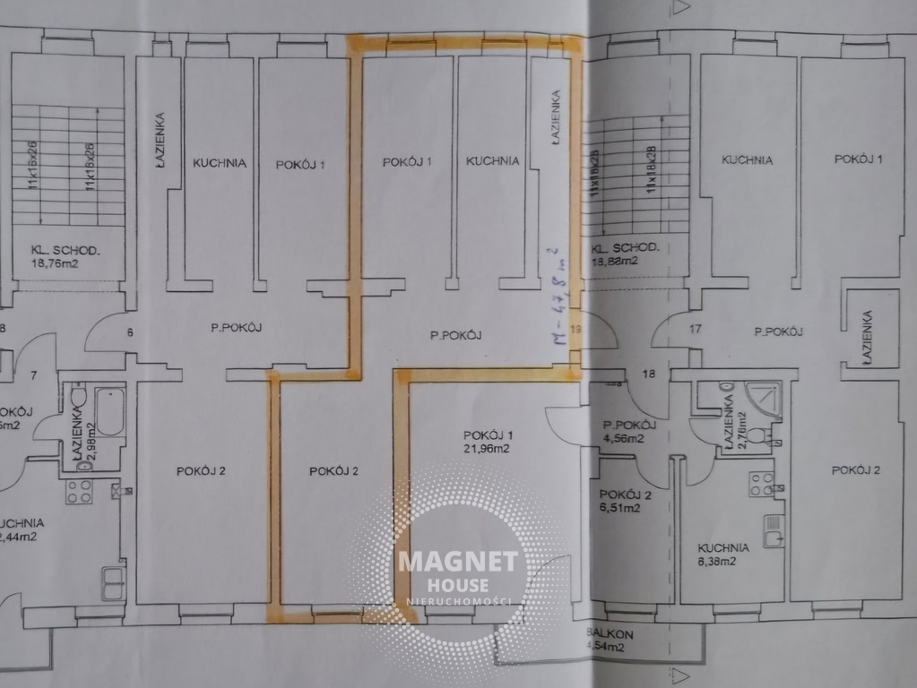 2 pok. ścisłe Centrum ładna kamienica po remoncie (20)