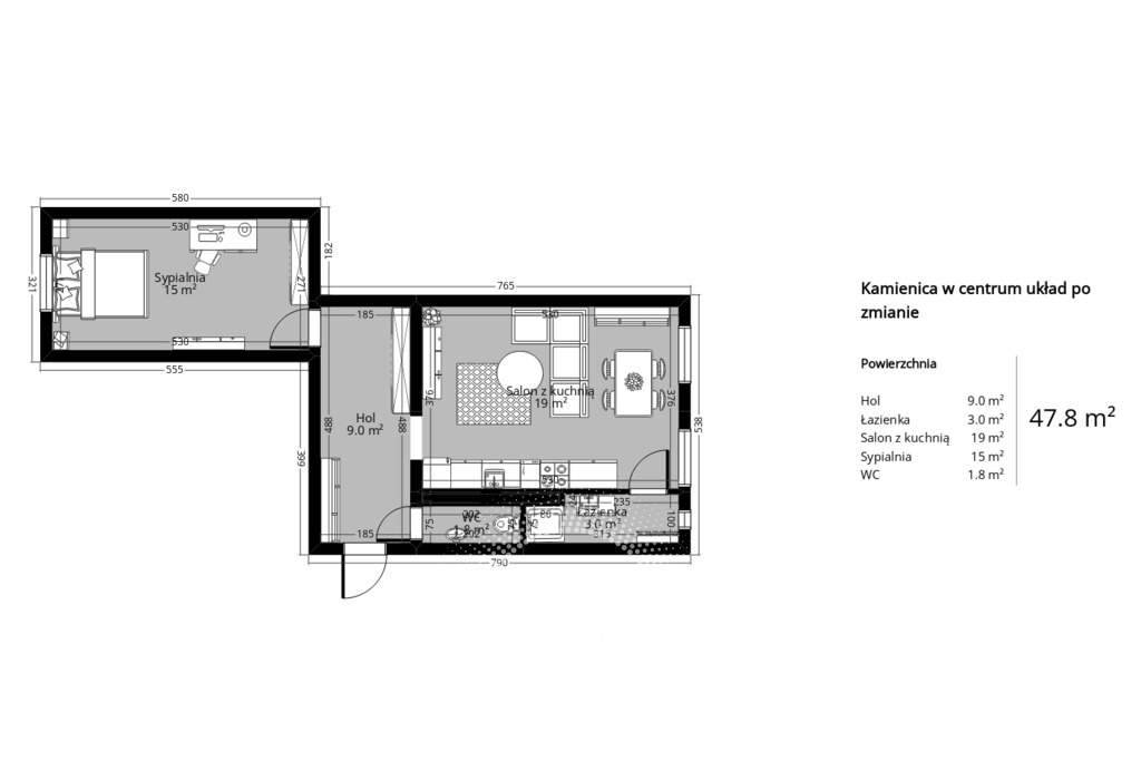2 pok. ścisłe Centrum ładna kamienica po remoncie (8)