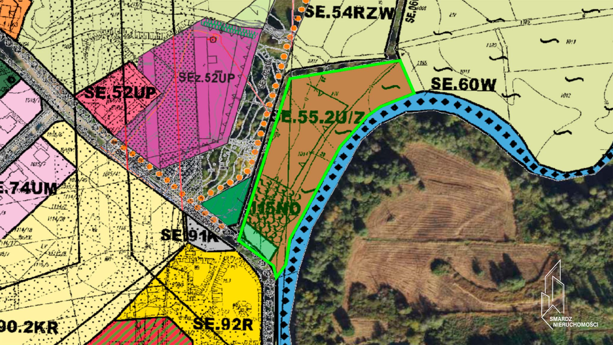 Na sprzedaż działka inwestycyjna w miejscowości Kobylnica, pow.12 593 m2 (10)