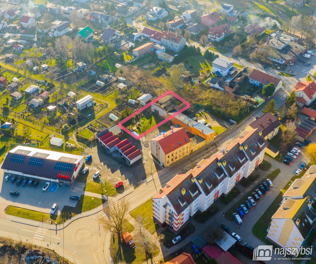 Wolin- działka zabudowana budynkiem gospodarczym (2)