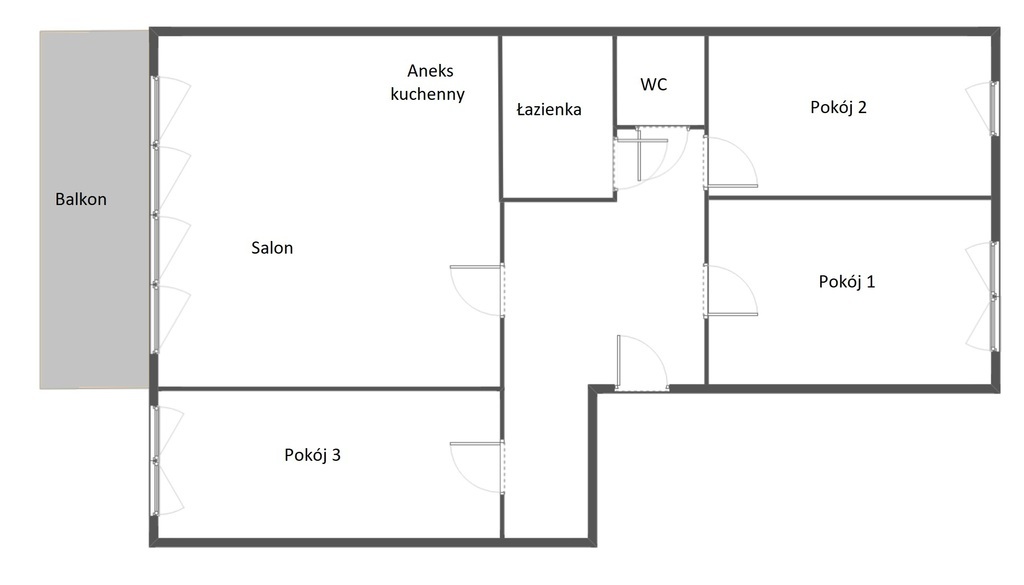 4-pokoje z balkonem, spół.-własn., os. Bukowe (9)