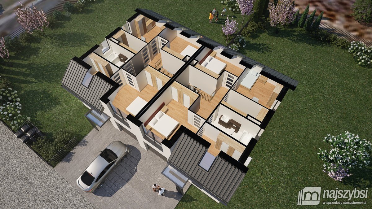 JĘCZYDÓŁ - Bliźniak 126m2, w pobliżu jeziora! (12)