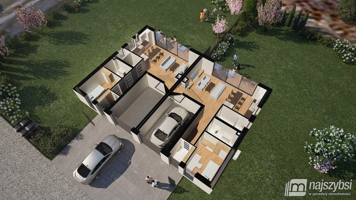 JĘCZYDÓŁ - Bliźniak 126m2, w pobliżu jeziora! (14)