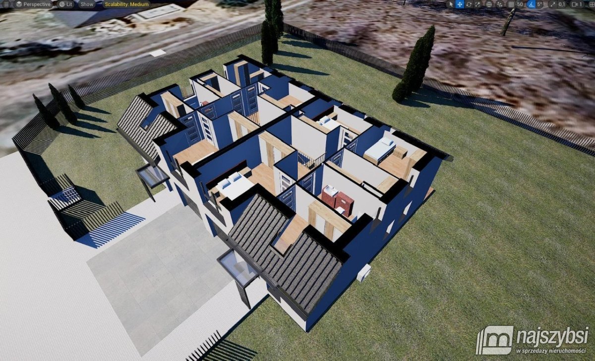 JĘCZYDÓŁ - Bliźniak 126m2, w pobliżu jeziora! (9)