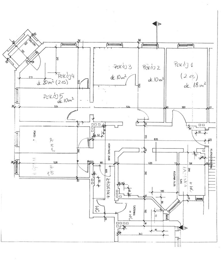 145,82 m2 + 128 m2 strychu | Projekt Inwestycyjny (19)