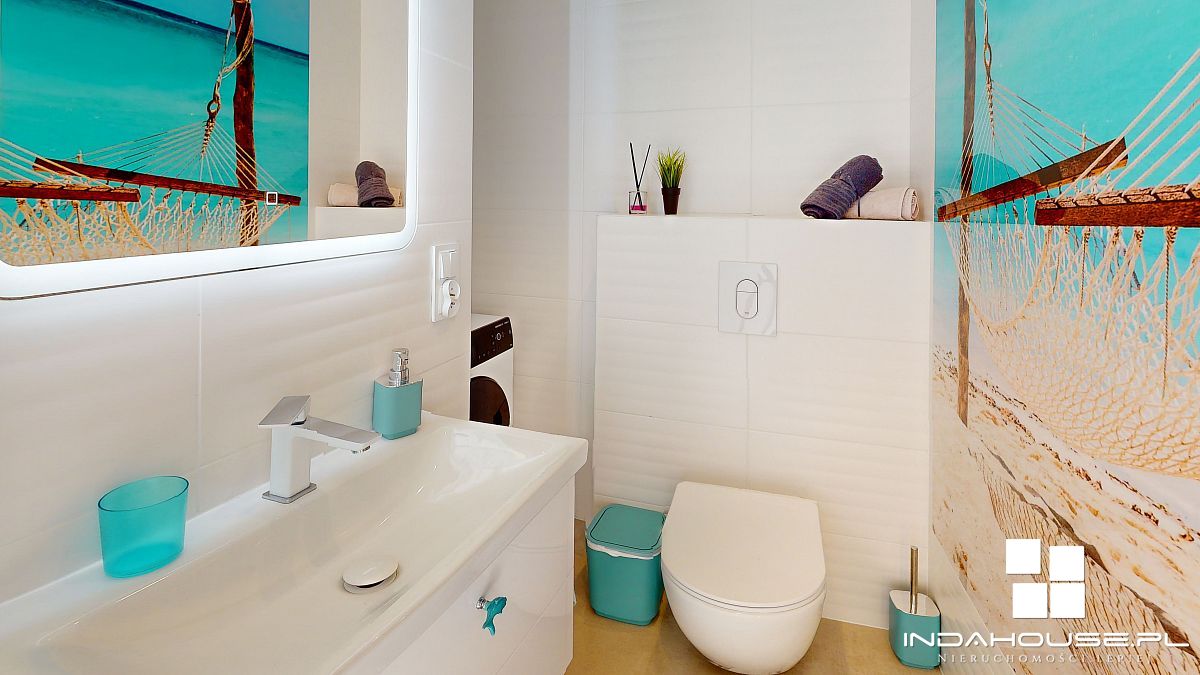 3 pokojowy apartament  nad morzem, balkon, taras,  (10)