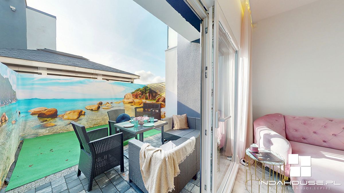 3 pokojowy apartament  nad morzem, balkon, taras,  (2)