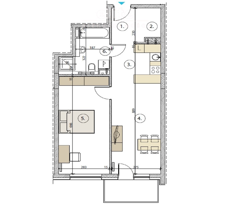 Os. Pionierów duże 2 pokoje balkon (14)