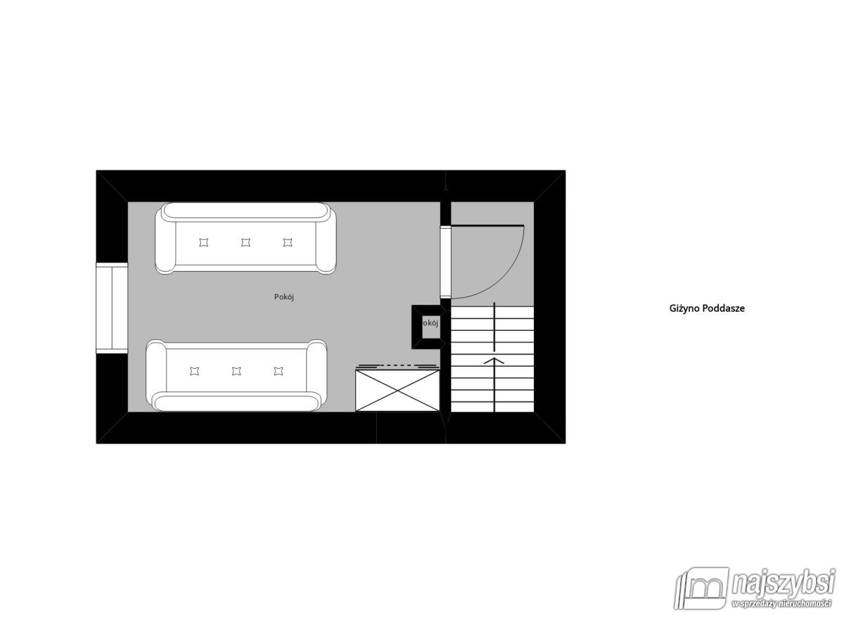 GIŻYNO - DOM BLIŹNIAK, z dala od zgiełku  (37)