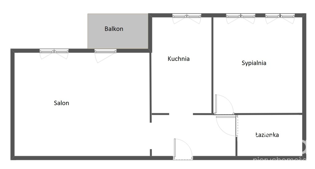 2 pokoje na Niebuszewie, balkon, spół.własnościowe (7)