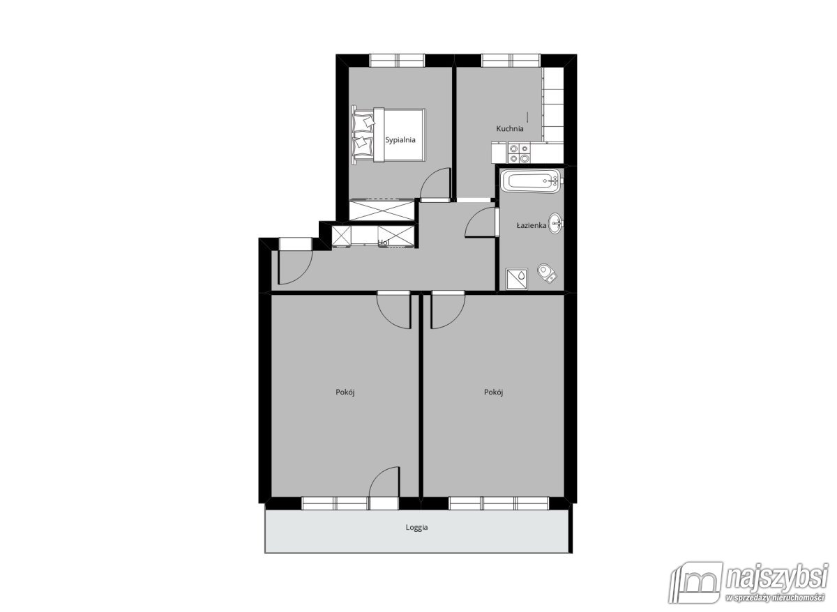 Drawno - Mieszkanie 3-pokojowe nad jeziorem  (18)