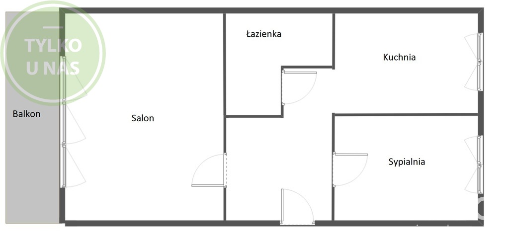 Piękne dwa pokoje, spółdzielcze własnościowe. (14)