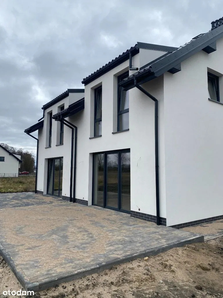 Jasny bliźniak 90m2 pod Stargardem | Ogród (5)