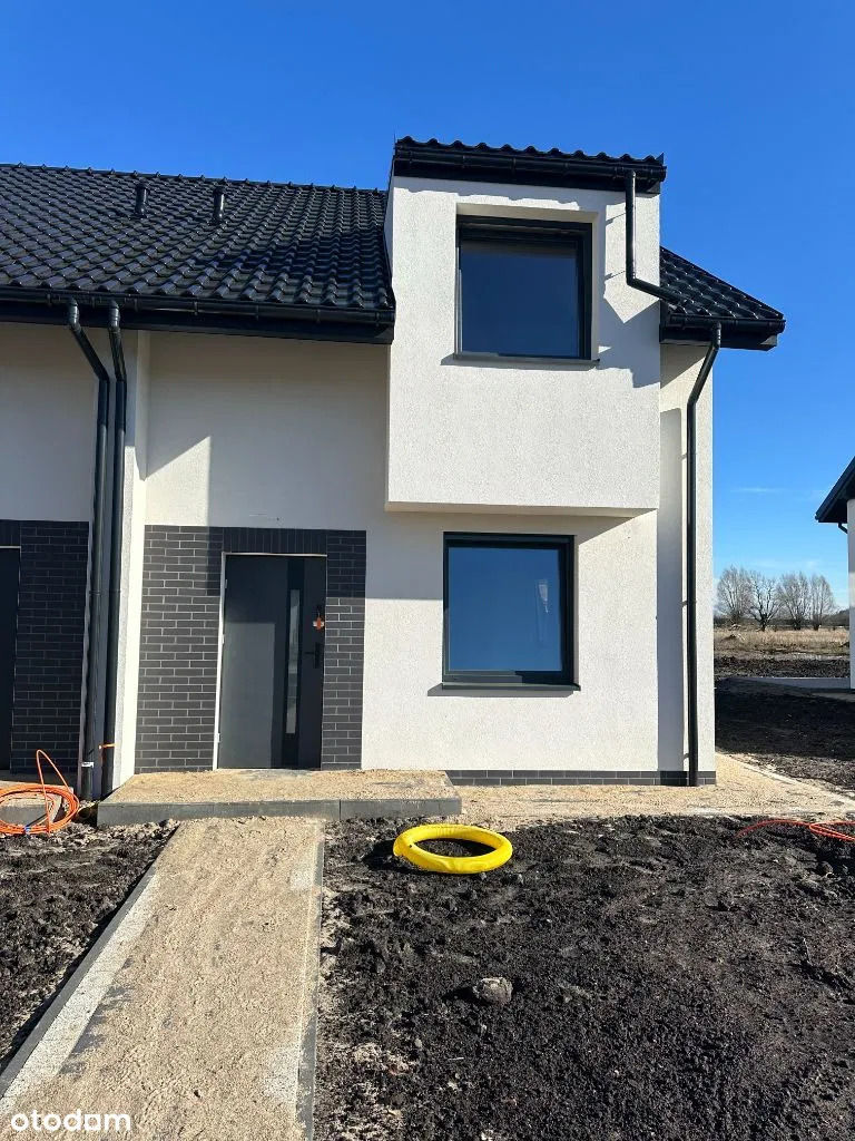 Jasny bliźniak 90m2 pod Stargardem | Ogród (4)