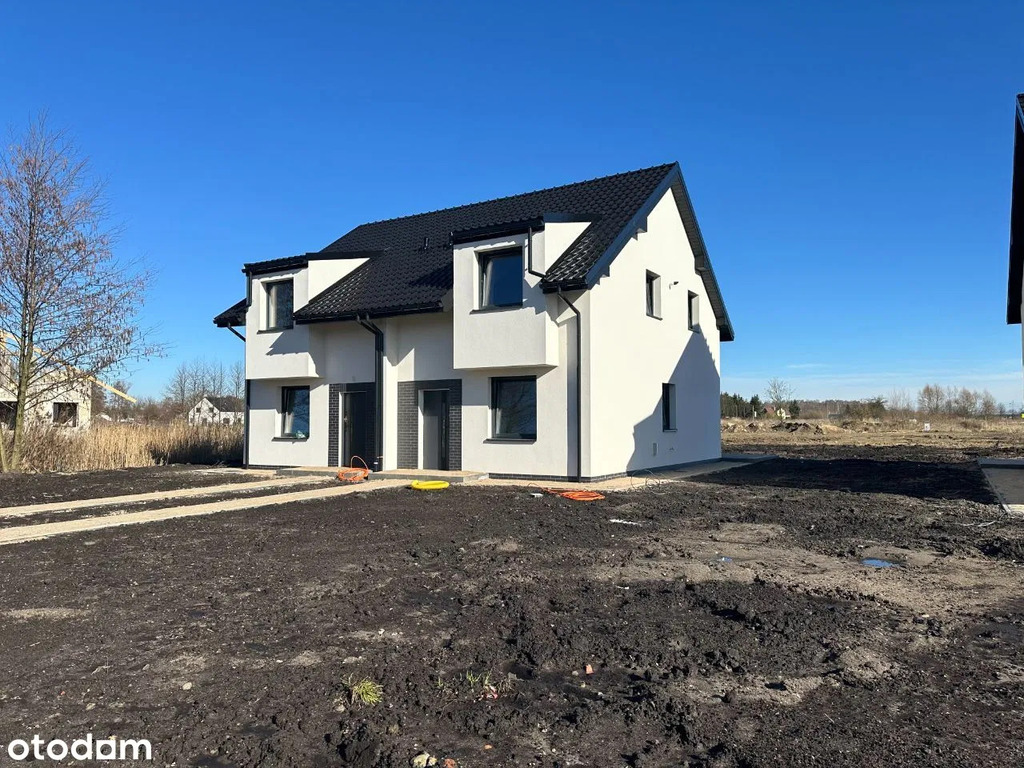 Jasny bliźniak 90m2 pod Stargardem | Ogród (1)