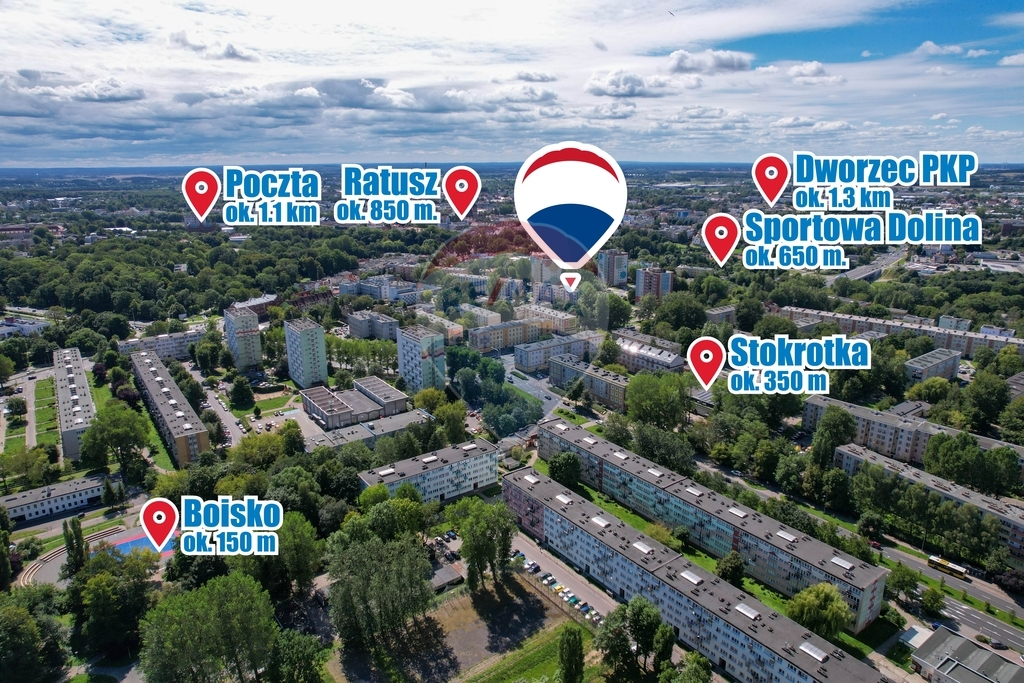 Mieszkanie na I p. 2 pok. z balkonem! (5)