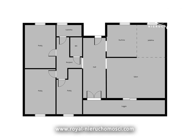 4 pokoje 85 m2 na Osiedlu Bukowym po remoncie ! (11)