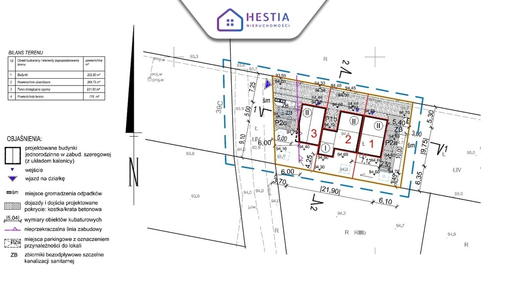 Środkowy segment z dużym garażem, 4-pokoje ogródek (3)