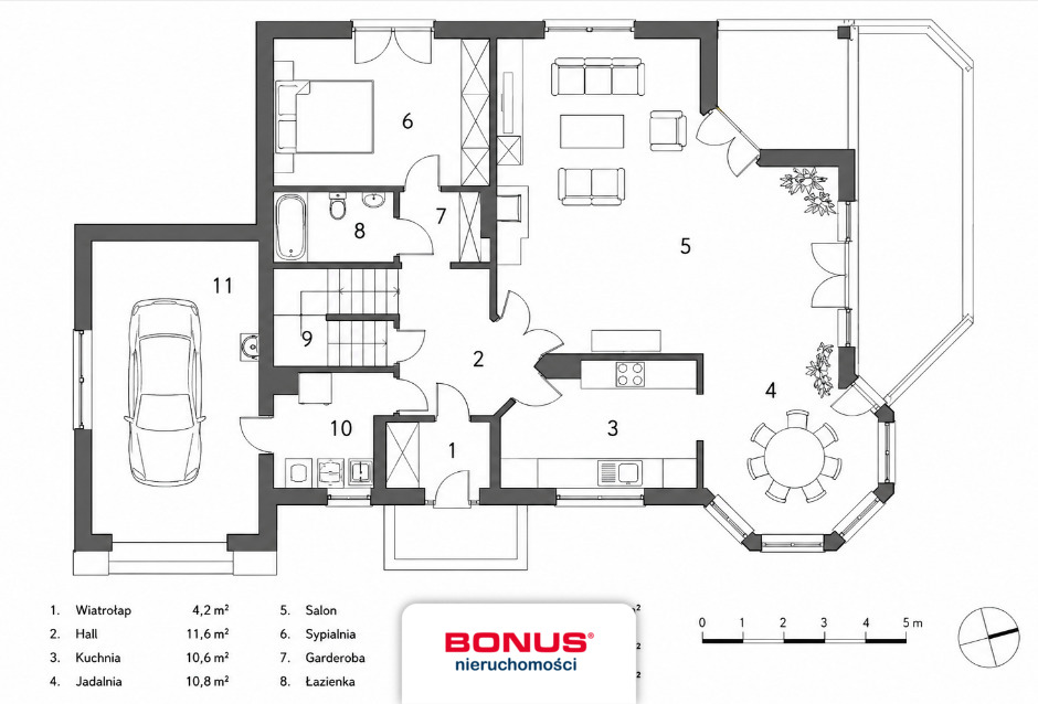 Dom wolnostojący z ogrodem 791 m2 | Koninko | (7)