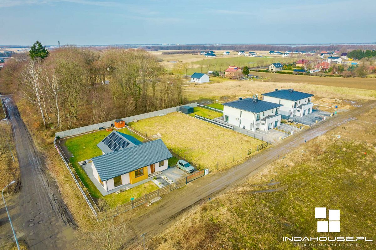 Pasywny, nowy, parterowy dom. Tanie utrzymanie. (33)