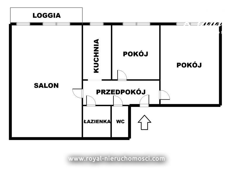 3-pokojowe z loggią blisko Emki - spółdzielcze ! (14)
