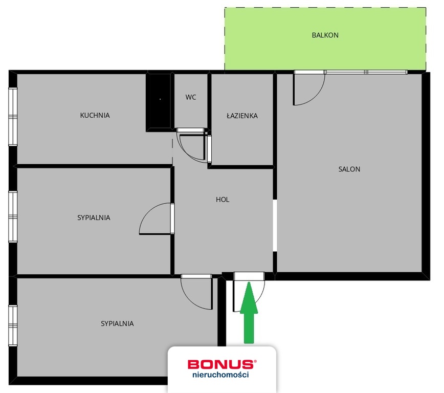 Ładne 3-pokojowe, oś. Przyjaźni - piękny widok! (5)