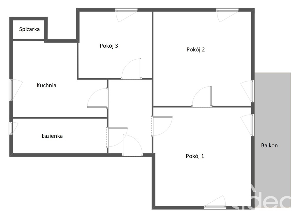 Piętro domu z ogrodem, 3 pok., 70m2, Bukowe/Zdroje (11)