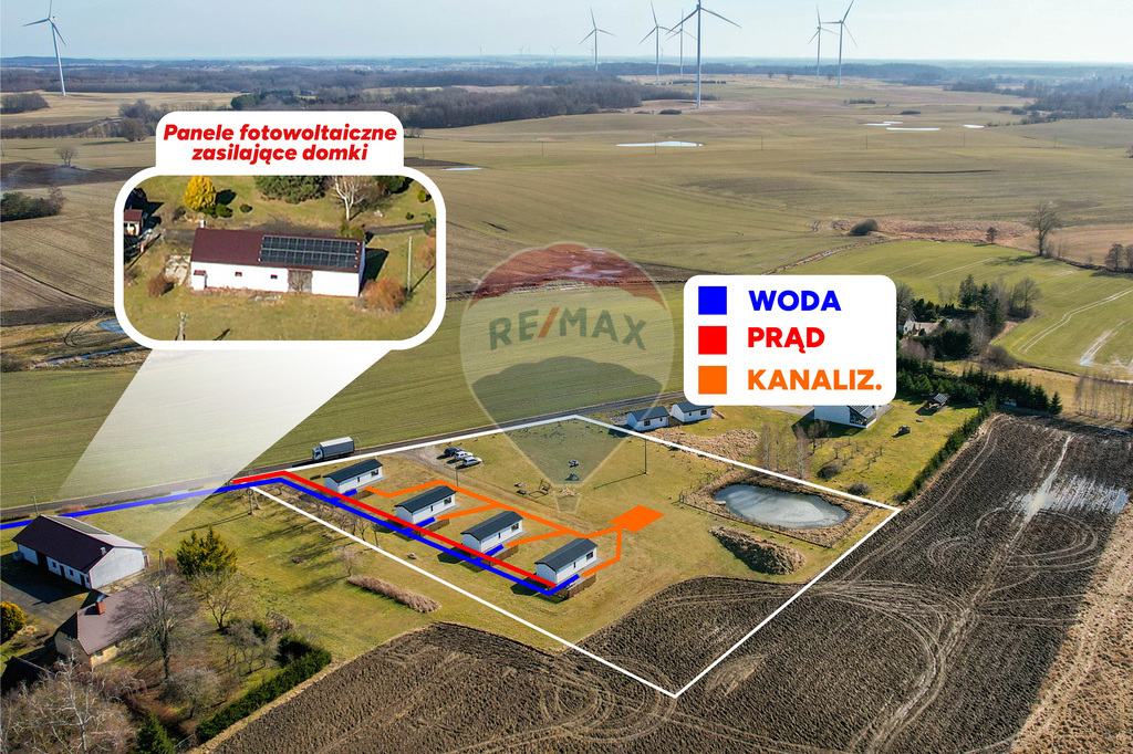 4 domki całoroczne | działka 5643 m2 | inwestycja (14)