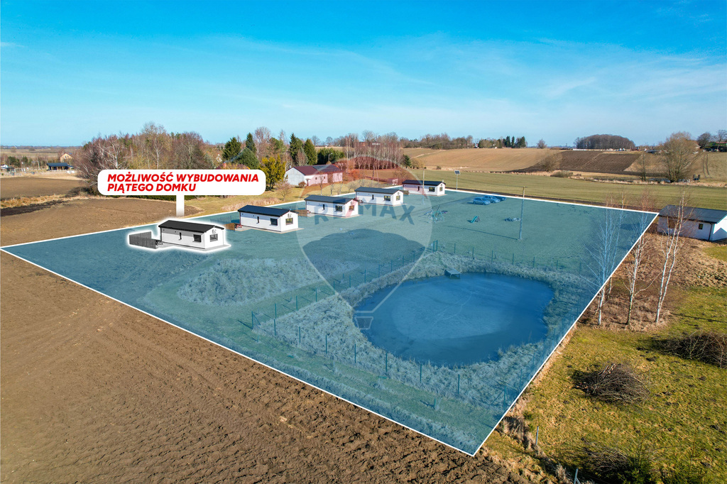 4 domki całoroczne | działka 5643 m2 | inwestycja (22)