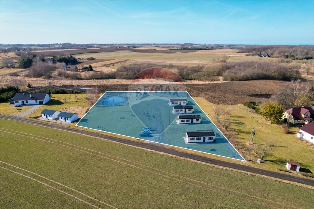 4 domki całoroczne | działka 5643 m2 | inwestycja (25)