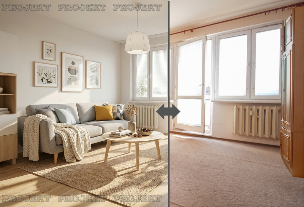 Nowa Cena! 4 pok. na os. Pyrzyckim > do remontu < (2)