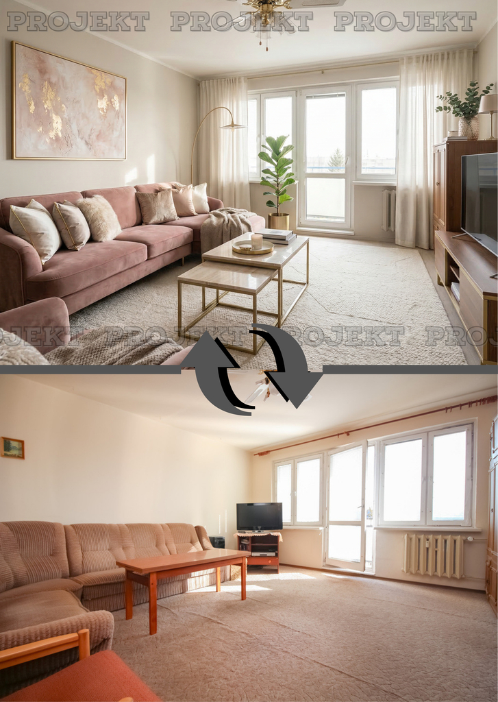 Nowa Cena! 4 pok. na os. Pyrzyckim > do remontu < (4)