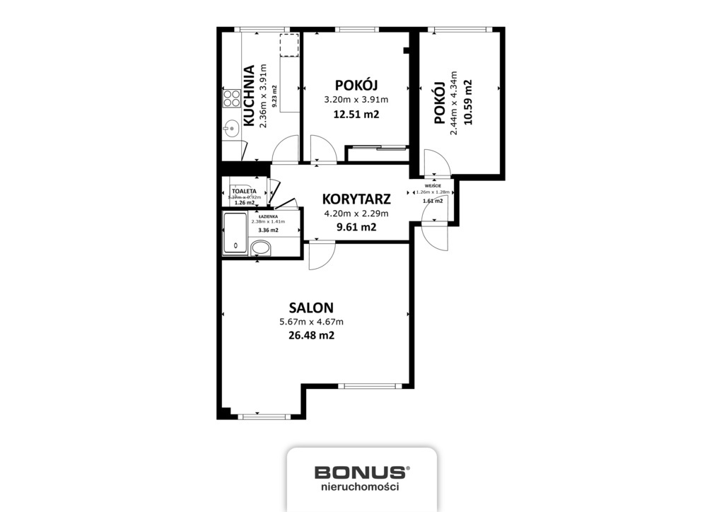 3 lub 4 pok. na Starym Mieście z miejscem parking. (2)