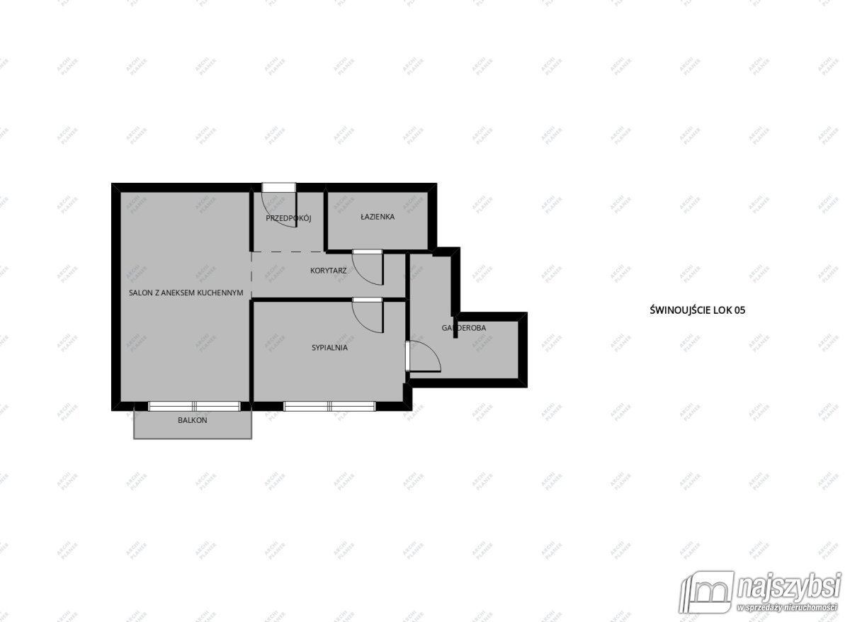 Świnoujście - apartament w budynku ze strefą SPA (18)