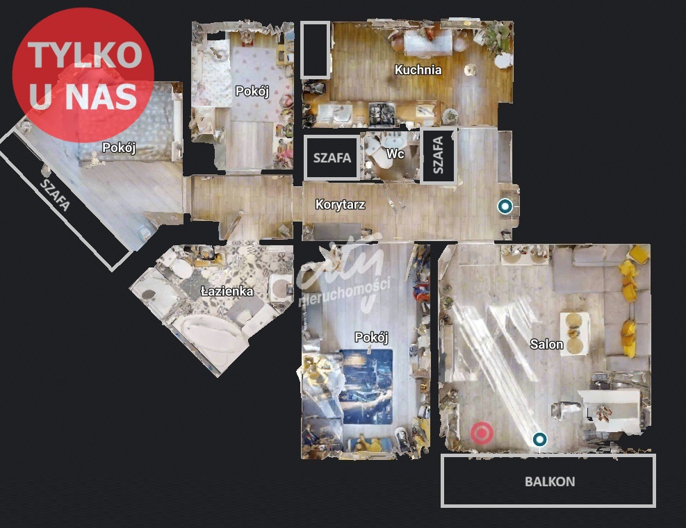 Spółdzielcze 4 pokoje z ogródkiem na Przecławiu (2)