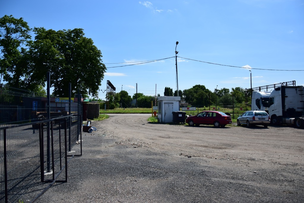 Utwardzony plac 1 ha, media, ogrodzenie - Dąbie (12)