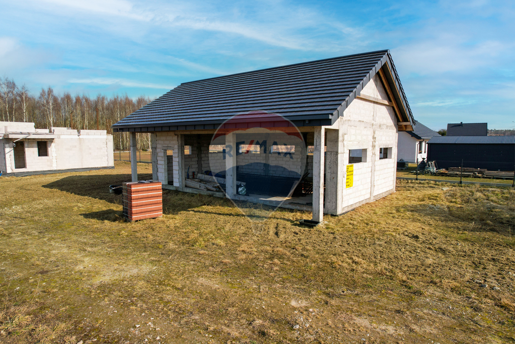 Działka 3824 m2 z rozpoczętą budową domu Wrześnica (12)