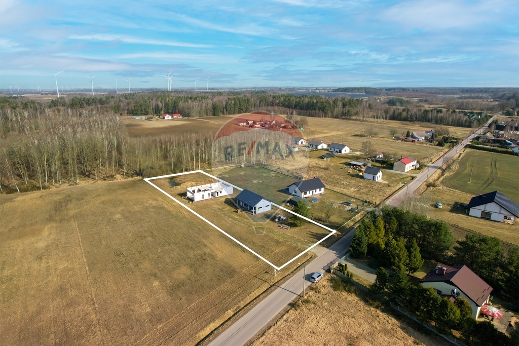 Działka 3824 m2 z rozpoczętą budową domu Wrześnica (13)