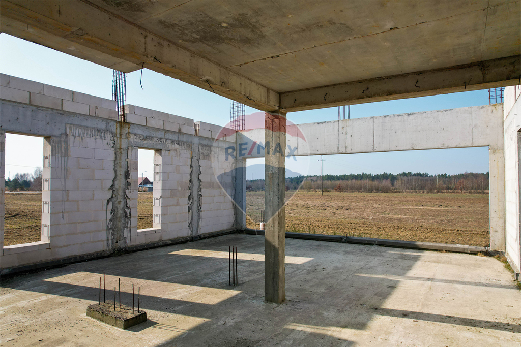 Działka 3824 m2 z rozpoczętą budową domu Wrześnica (15)