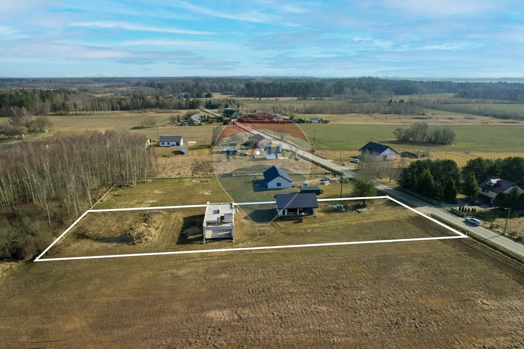 Działka 3824 m2 z rozpoczętą budową domu Wrześnica (16)