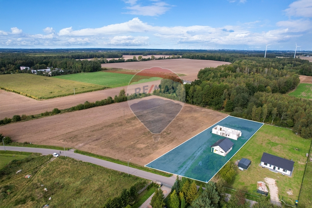 Działka 3824 m2 z rozpoczętą budową domu Wrześnica (19)