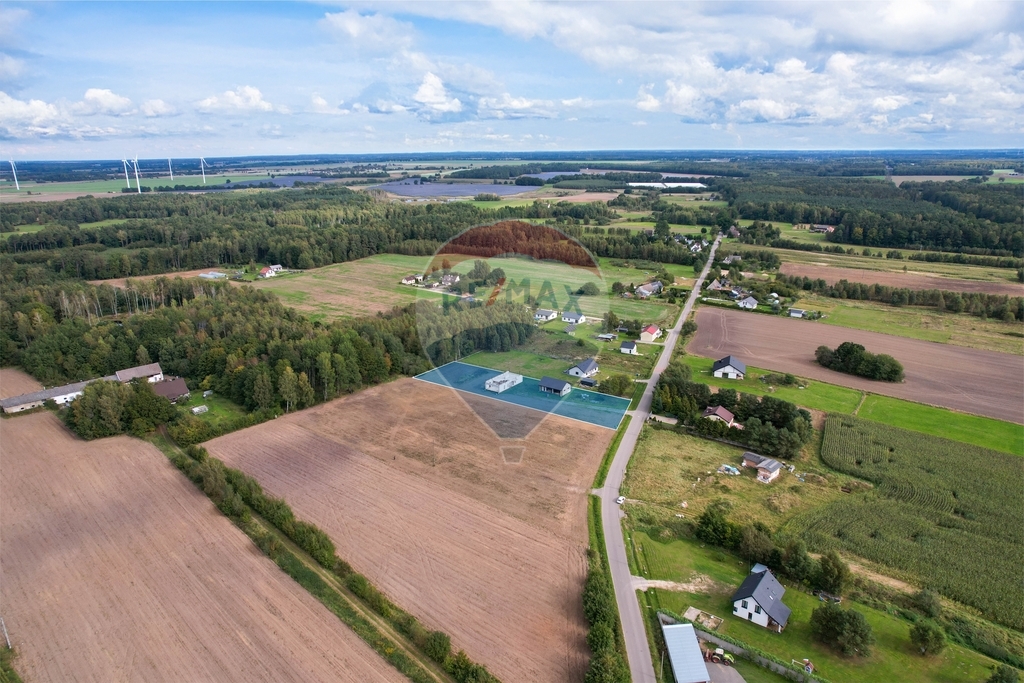 Działka 3824 m2 z rozpoczętą budową domu Wrześnica (22)